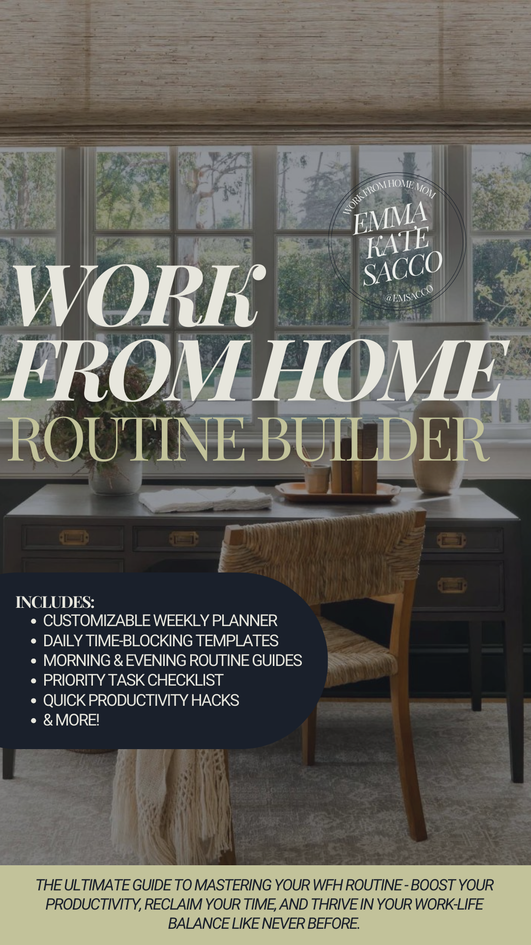 Work From Home Routine Builder